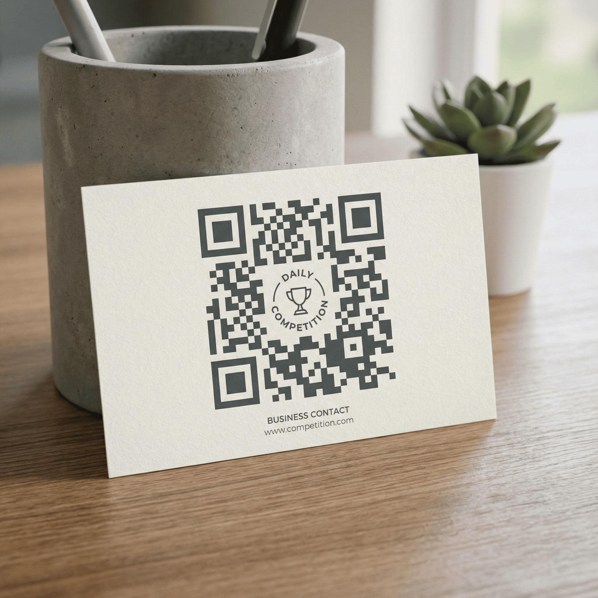 每日大赛商务合作二维码